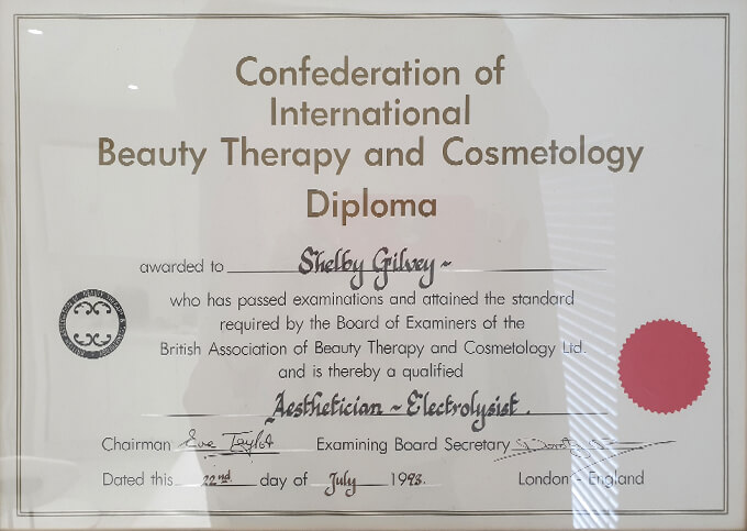 Confederation of International Beauty Therapy and Cosmetology Diploma
